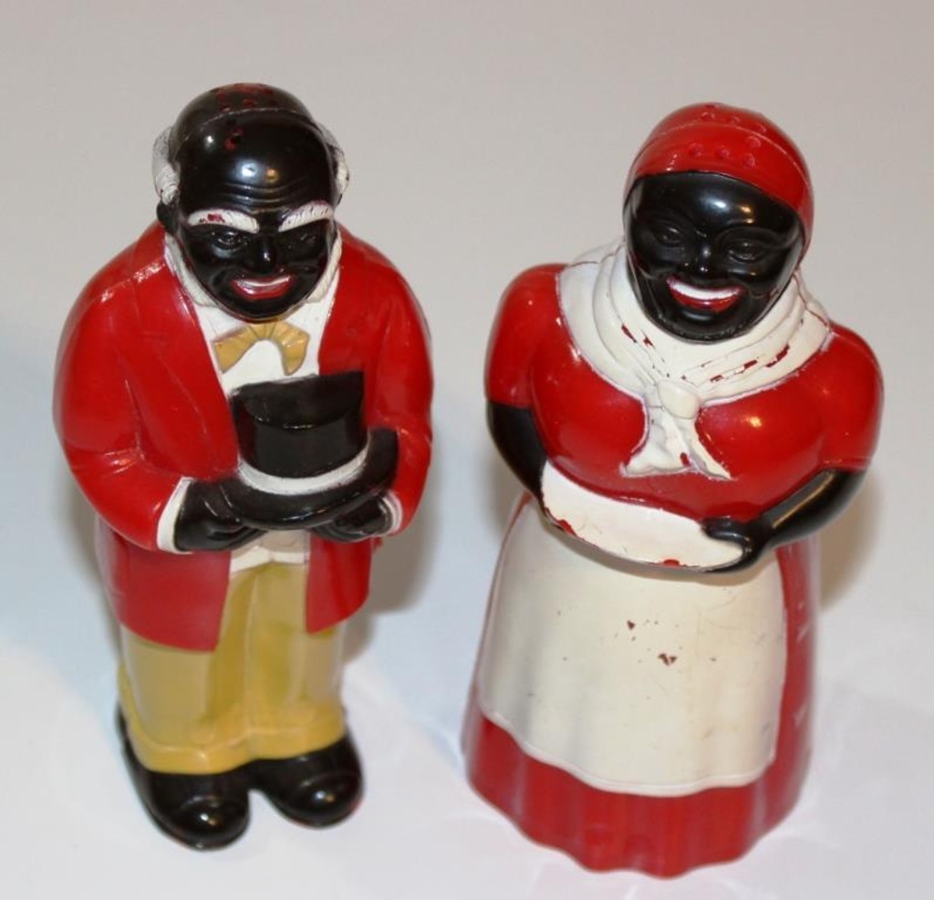 VINTAGE F&F AUNT JEMIMA & UNCLE MOSE SALT AND PEPPER SHAKERS | Art,  Antiques & Collectibles Toys Vintage & Antique Toys | Online Auctions |  Proxibid