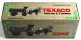 NEW, IN THE BOX : TEXACO HORSE & TANKER LOCKING COIN BANK WITH KEY