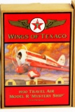 NEW, IN THE BOX: WINGS OF TEXACO - 1930 TRAVEL AIR MODEL R 