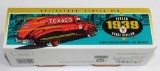 NEW, IN THE BOX: #10 TEXACO 1939 DODGE AIRFLOW COIN BANK WITH KEY