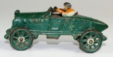 VINTAGE A.C. WILLIAMS CAST IRON BOAT TAIL RACER - CIRCA 1930s