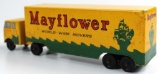 VINTAGE RALSTOY 16 MAYFLOWER WORLD-WIDE MOVERS TRUCK & TRAILER