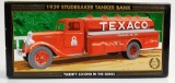 NEW, IN THE BOX: TEXACO 1939 STUDEBAKER TANKER BANK #22