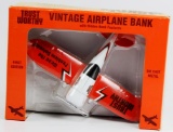 NEW, IN THE BOX: TRUST WORTHY 1929 TRAVEL AIR DIECAST BANK