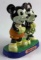 VINTAGE PORCELAIN MICKEY AND MINNIE STATUE 
