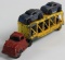 VINTAGE TOOTSIETOY TURNPIKE TRANSPORT CAR HAULER