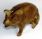 VINTAGE A.C. WILLIAMS CAST IRON PIG STILL BANK - CIRCA 1920s