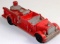 VINTAGE AUBURN RUBBER FIRE ENGINE TRUCK 500