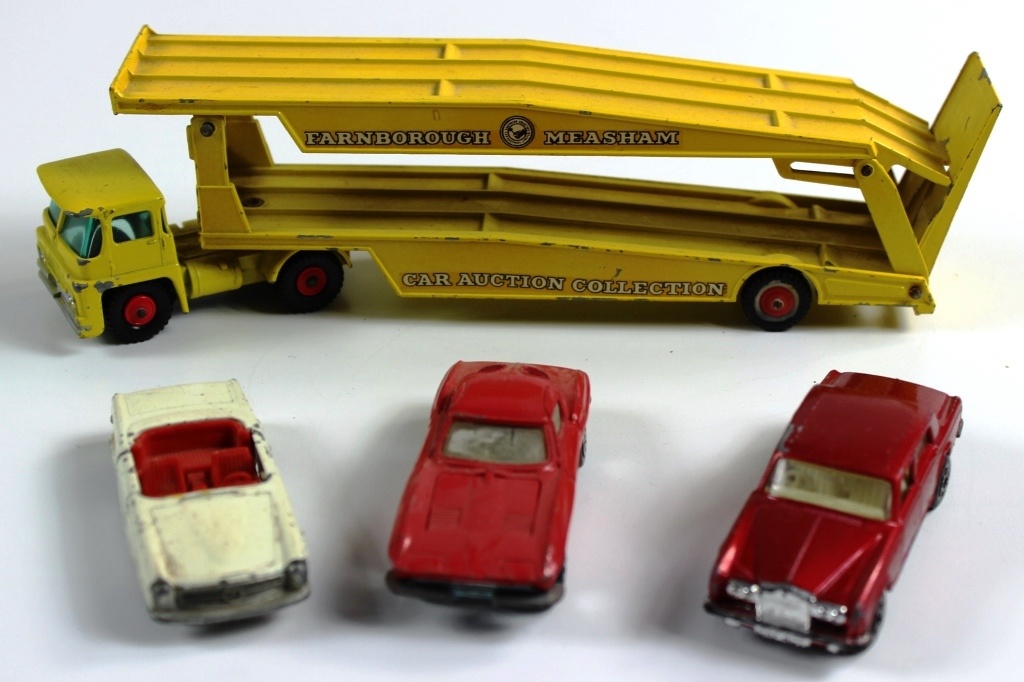 Vintage Manufacture Diecast Cars, Trucks & Vans Toys & Hobbies NIB KING  SIZE CAR HAULER K-8 MATCHBOX LESNEY FARNBOROUGH MEASHAM AUCTION VINTAGE  Diecast & Toy Vehicles