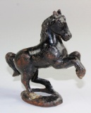 VINTAGE CAST IRON HORSE / STALLION STILL BANK