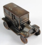 VINTAGE 1908 CADILLAC LIMOUSINE BANTHRICO METAL COIN BANK