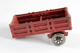 VINTAGE ARCADE CAST IRON STAKE WAGON