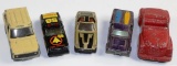 5 MISC VINTAGE CARS SLIK TOY SIKU KIDCO & TOPPER