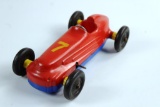 VINTAGE IDEAL PLASTIC WINDUP RACER #7