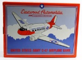 NEW, IN THE BOX: EASTWOOD AUTOMOBILIA ARMY C-47 AIRPLANE BANK