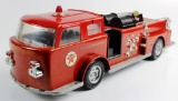 VINTAGE AMF WEN MAC FIRE CHIEF PRESSED STEEL FIRE TRUCK