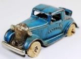 VINTAGE ARCADE CAST IRON PLYMOUTH COUPE WITH RUMBLE SEAT