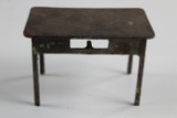 VINTAGE ARCADE CAST IRON DOLLHOUSE / TOY DESK