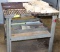CUTTING TORCH TABLE WITH REFRACTORY BRICKS - Approx. 36-1/2