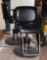 SALON CHAIRS WITH FOOT REST AND WEIGHTED BASE