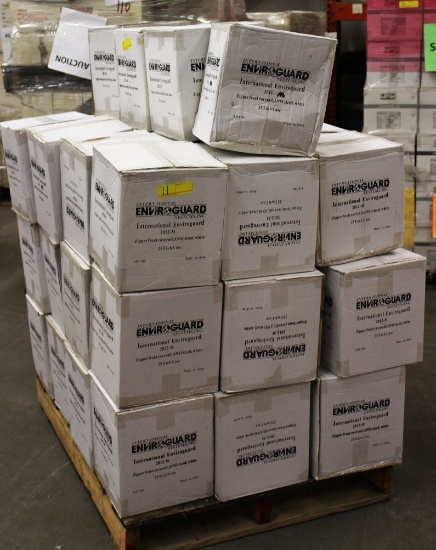 PALLET OF 40 BOXES INTERNATIONAL ENVIROGUARD COVERALLS