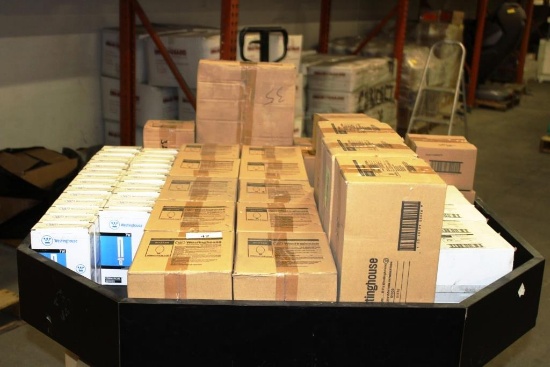 70 BOXES OF NEW WESTINGHOUSE BULBS