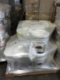 PALLET OF 18 BUCKETS OF ZINSSER WALLCOVERING ADHESIVE