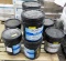 LOT OF 8 BUCKETS OF ROMAN WALLPAPER ADHESIVE