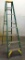 WERNER 8FT GREEN FIBERGLASS LADDER