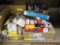 LOT OF APPROX. 80 BALLASTS, TRANSFORMERS & BATTERIES