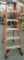 WERNER ORANGE 6FT FIBERGLASS LADDER