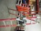 LOUISVILLE RED FIBERGLASS ARTICULATING LADDER - 15FT