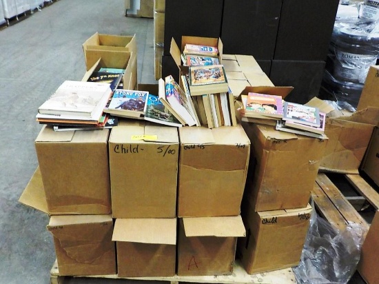 PALLET OF CHILDREN AND YOUNG ADULT BOOKS