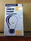 LOT OF 1250 NEW FROSTED BULBS - 25W