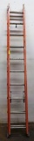 WERNER 20FT ORANGE EXTENSION LADDER