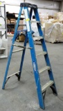 WERNER BLUE 6FT FIBERGLASS LADDERS