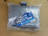 LOT OF 5 NEW PIT LANE 12' X 16' HEAVY DUTY UTILITY TARPS