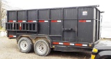 2017 CHUY'S C-5 14FT DUMP TRAILER