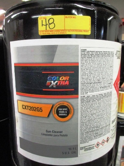 NEW COLOR EXTRA CXT202G5 GUN CLEANER - 5 GALLONS