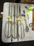 LOT OF 6 MUD MIXERS - 1 SPIRAL