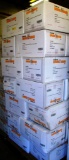PALLET OF 35 BOXES OF INTERNATIONAL ENVIROGUARD WHITE VIROGUARD HOOD ONLY COVERALLS