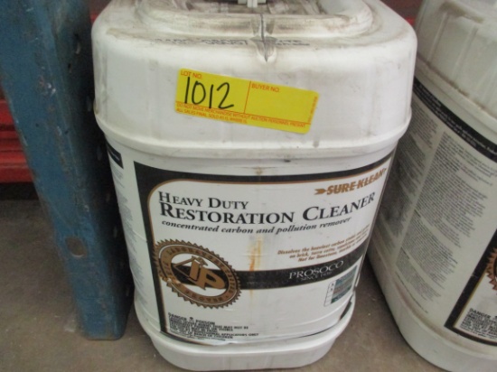 1 BUCKET OF SURE KLEAN HEAVY DUTY RESTORATION CLEANER - CONCENTRATED CARBON AND POLLUTION CLEAER