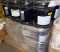 12 NEW PLASTIC BUCKETS OF HELIX COLOR SYTEMS, INC. DUST ON COLOR HARDENER