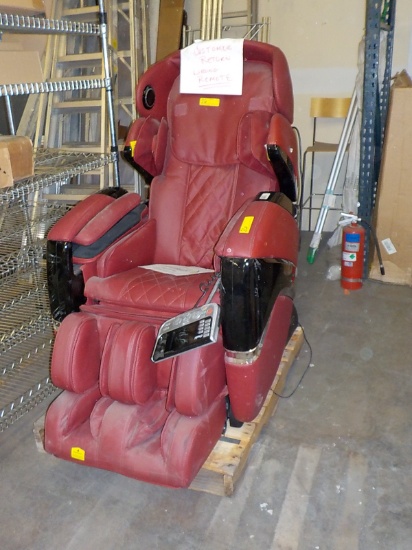 OSAKI RED MASSAGE CHAIR OS PRO 3D CYBER