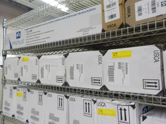 14 BOXES OF PPG AUTO PAINT & SUPPLIES