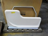 LOT OF 6 NEW, IN THE BOX BRADLEY BARRIER FREE PLASTIC SHOWER SEATS