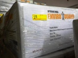 36 BOXES OF ENVIROGUARD W2404 WHITE VIROGUARD COVERALL WITH HOOD & BOOTS, TAPED SEAMS - M - 25 EACH