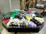 OVER 300 CANS OF SPRAY PAINT