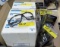 LOT OF SAFETY GLASSES AND EYE PROTECTION