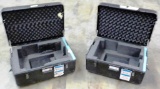 2 ROLLING SOUTH-PAK INC. EQUIPMENT CASES WITH RETRACTABLE HANDLES
